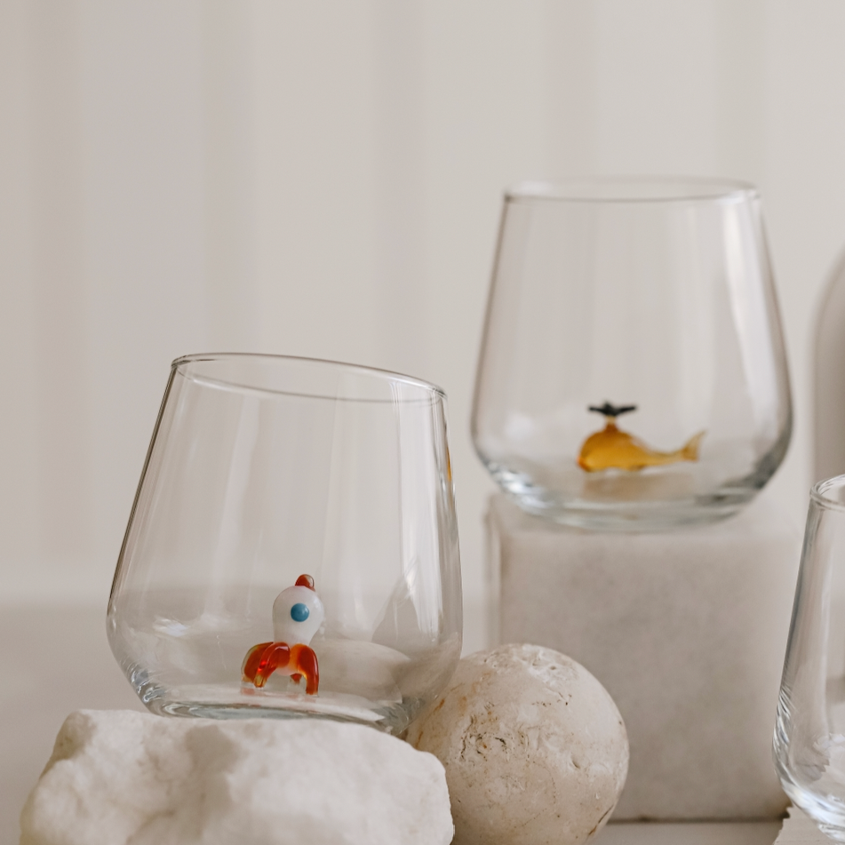 Raketen glas