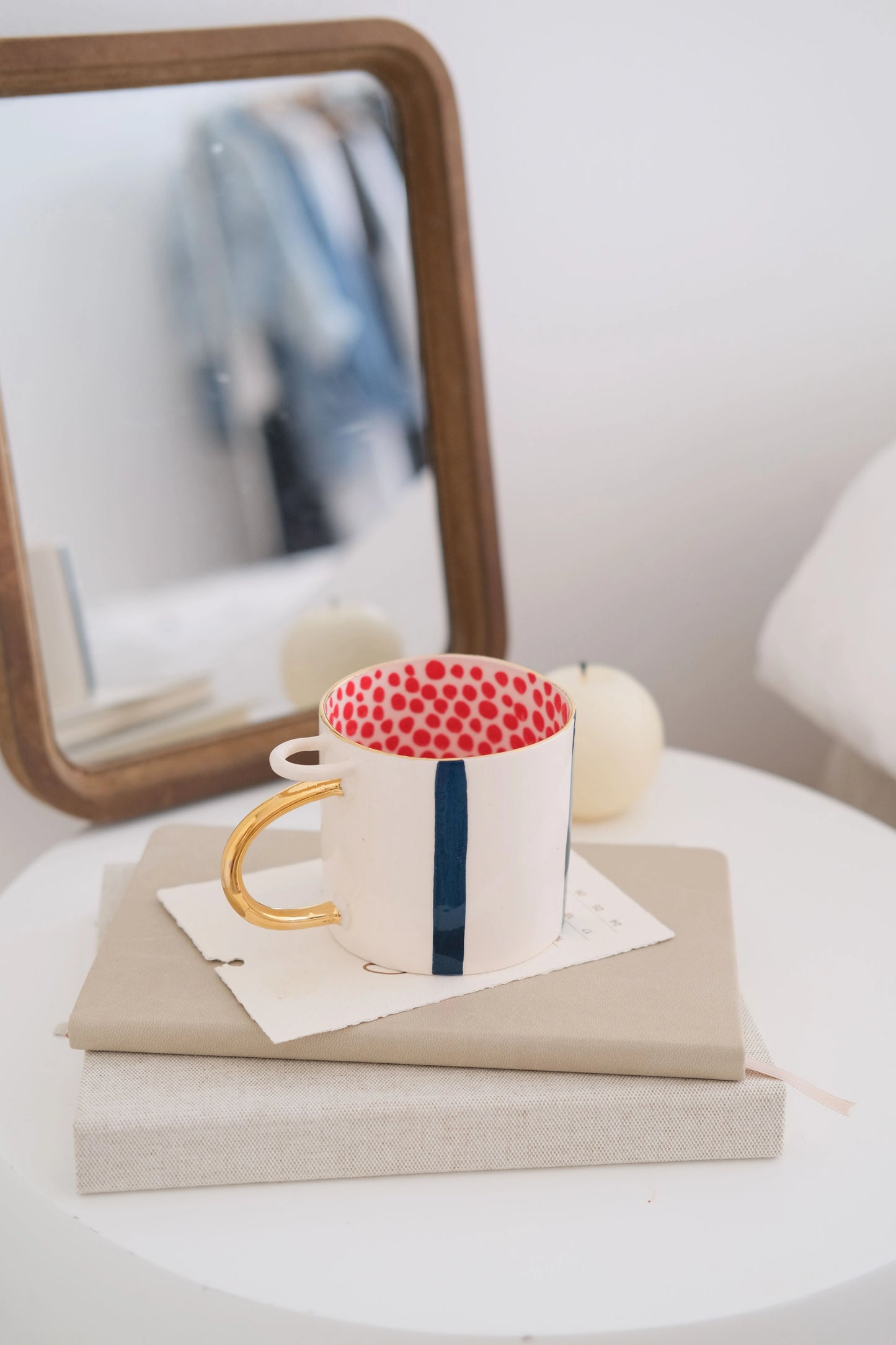 Ceramic Cup Spotted