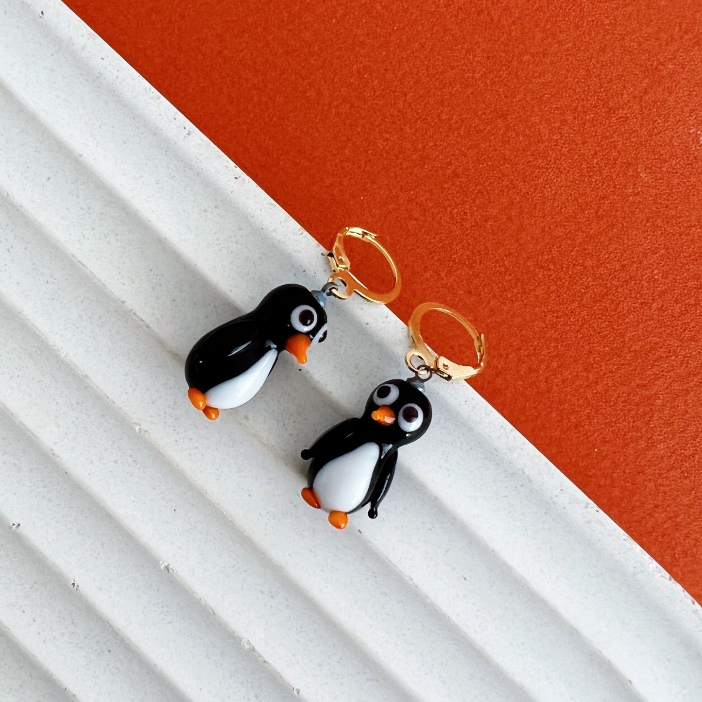 Pinguin Earrings