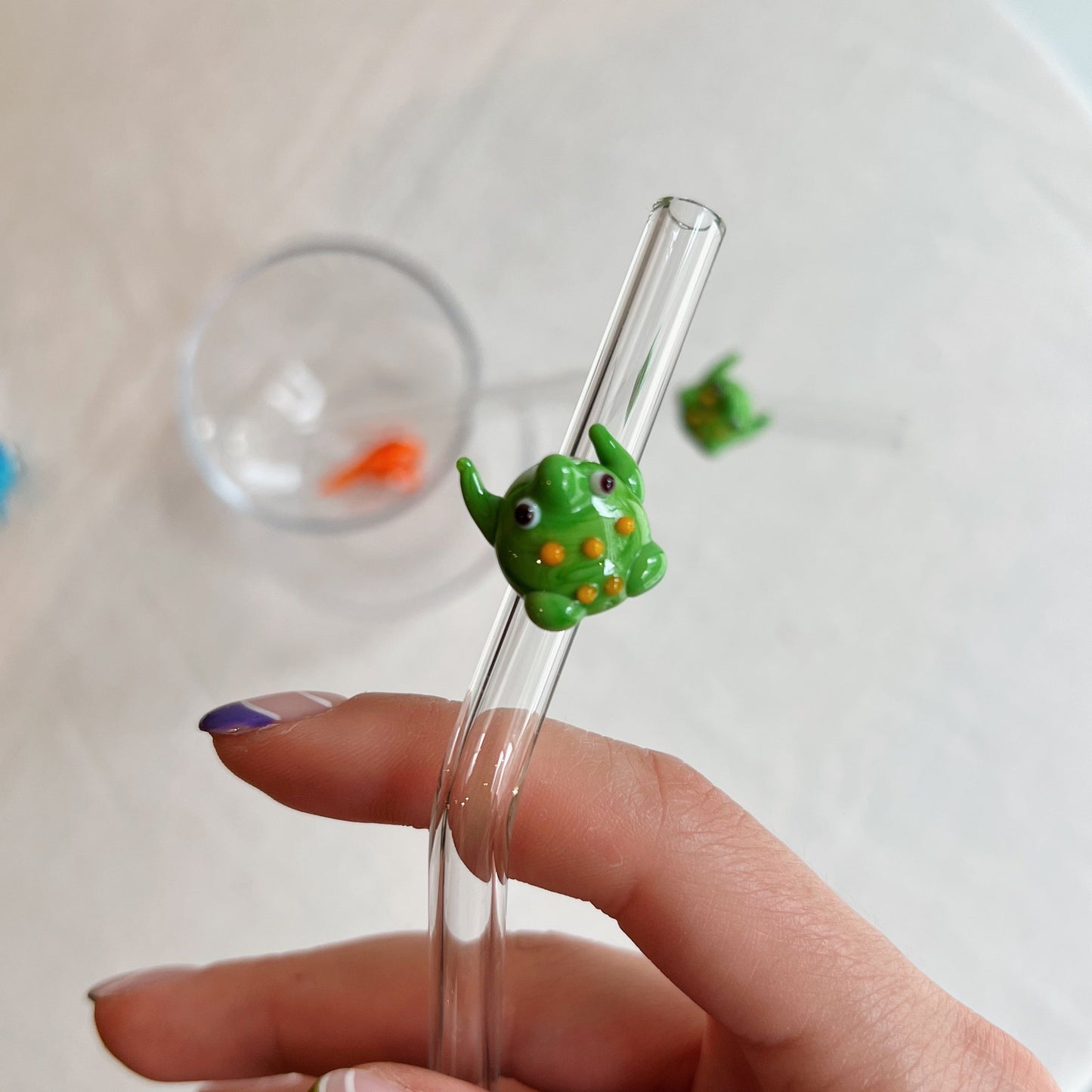Frog Straw