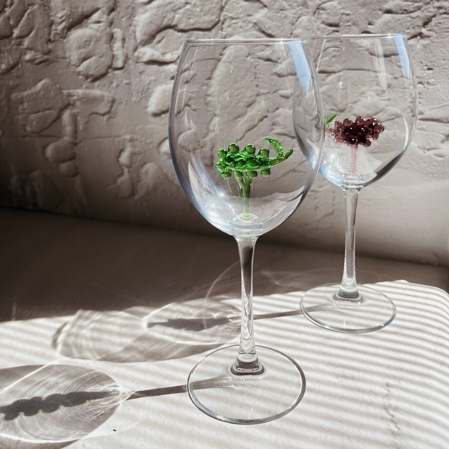 Wine Grape Glasses