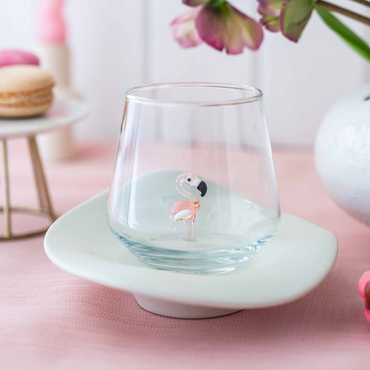 Flamingoglas