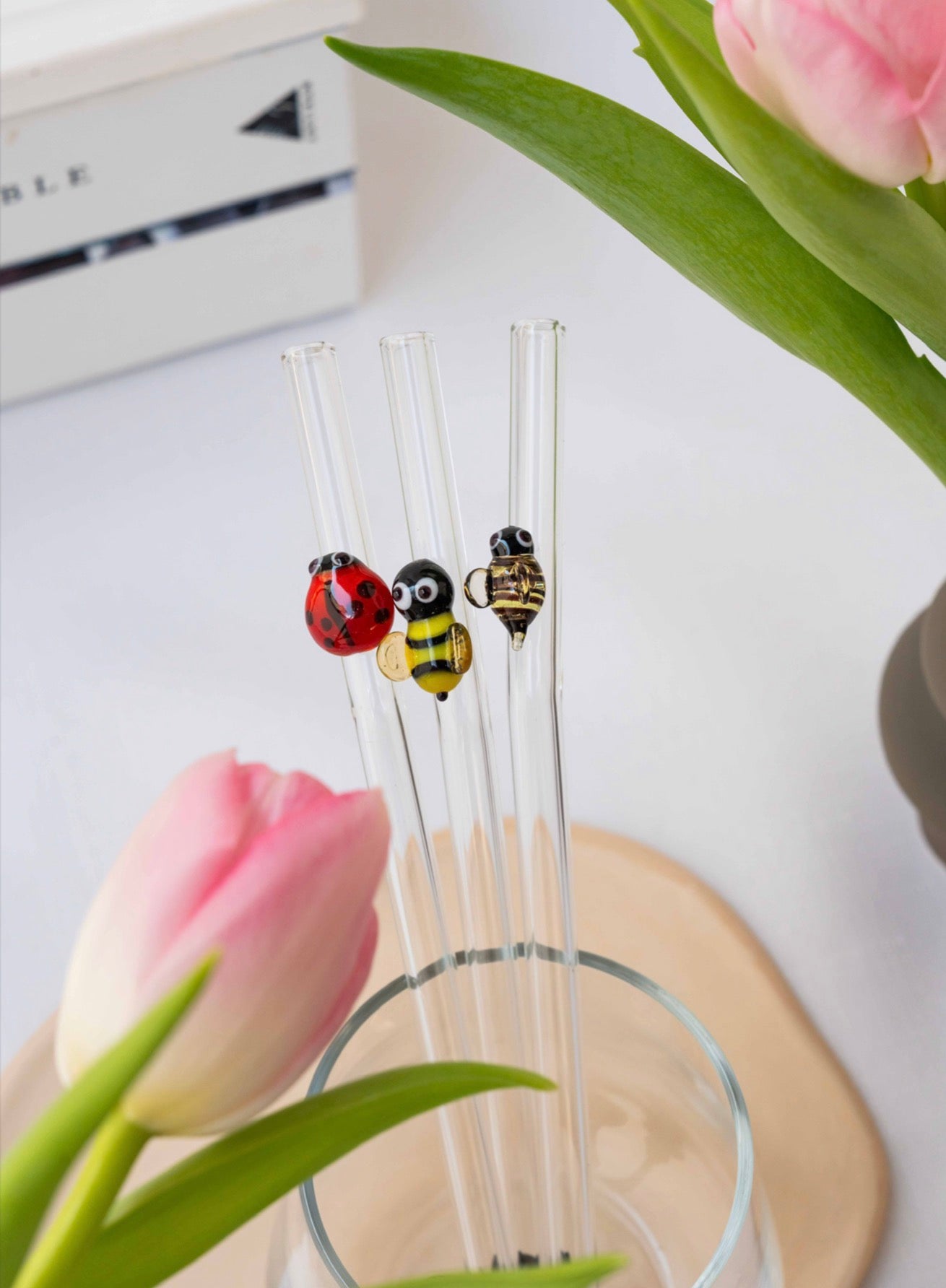 Ladybug Straw