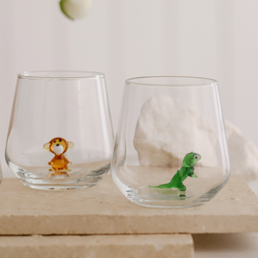Dinosaurier-Glas
