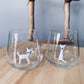 Katzen glas (Katze)