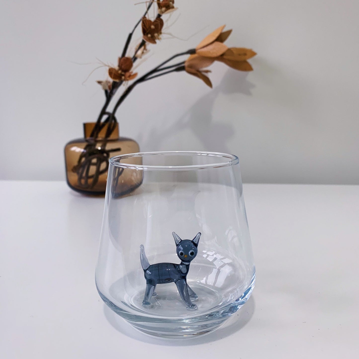 Katzen glas (Katze)