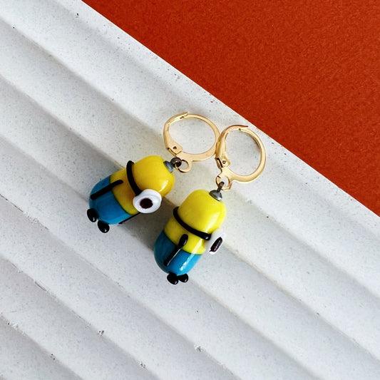 Minions-Ohrringe