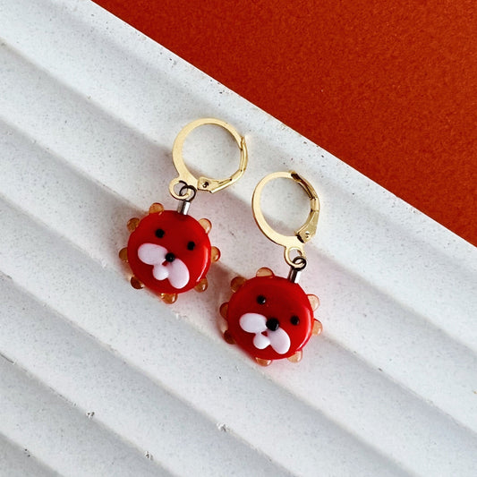 Lion Earrings