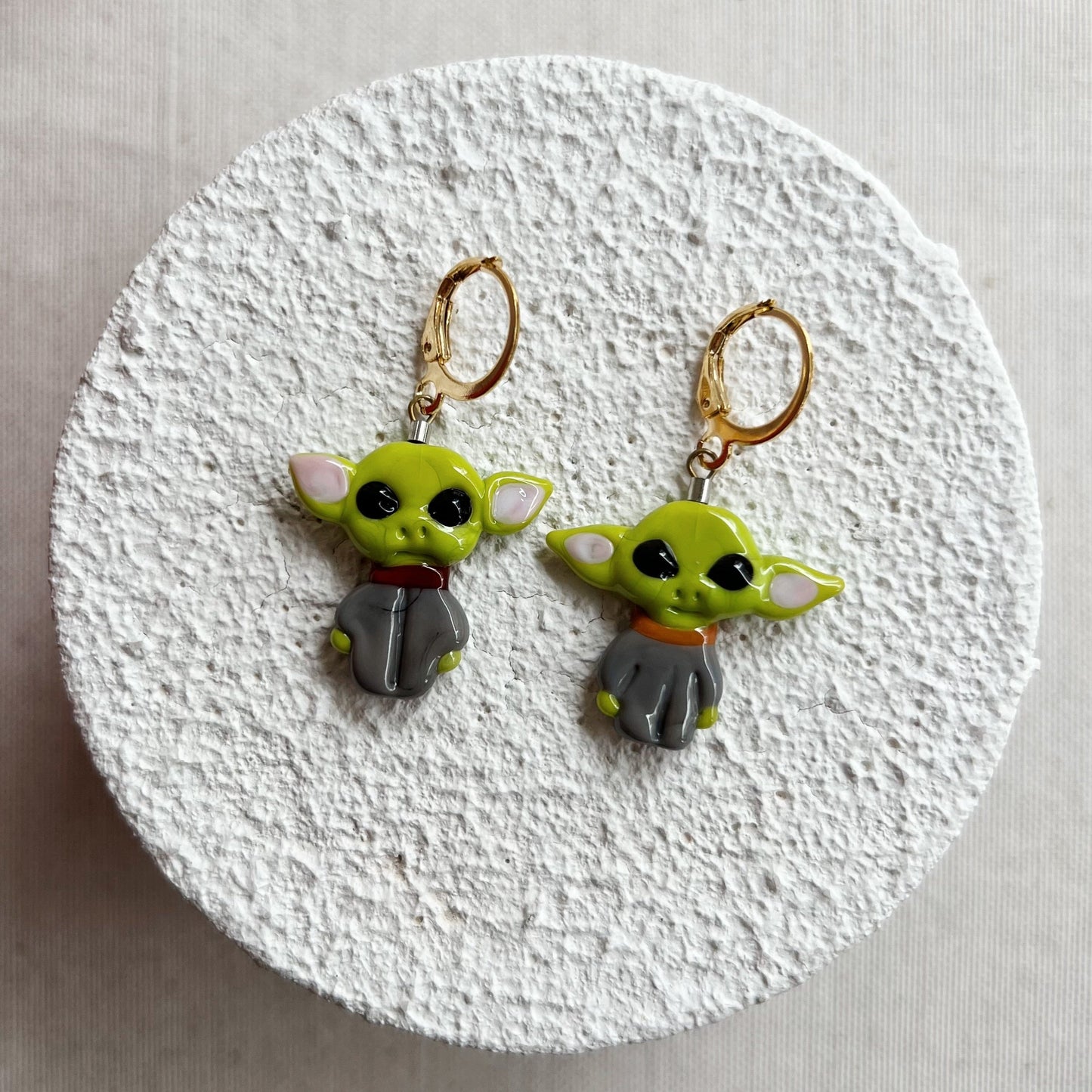 Yoda Earrings