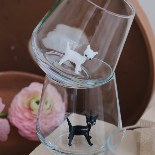 Katzen glas (Katze)