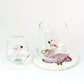 Flamingoglas